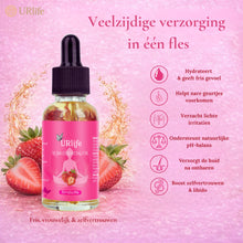 Cargar imagen en el visor de galería, URlife® Aceite Yoni Fresa – Aceite Vaginal 100 % Natural