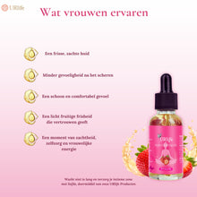 Cargar imagen en el visor de galería, URlife® Aceite Yoni Fresa – Aceite Vaginal 100 % Natural
