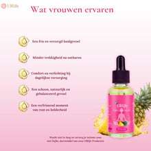 Cargar imagen en el visor de galería, URlife® Aceite Yoni Piña – Aceite Vaginal 100 % Natural