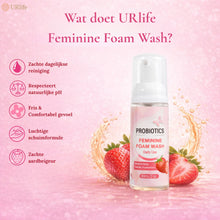 Cargar imagen en el visor de galería, URlife® Feminine Foam Wash Fresa – Espuma Íntima Suave