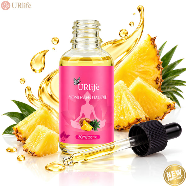 URlife Yoni Olie Ananas – Natuurlijke Yoni Olie voor Intieme Verzorging met Frisse Tropische Geur