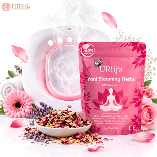 URlife Yoni Stoombad – Vaginale Stoomset voor Toilet | Yoni Steam Seat & Intieme Verzorging