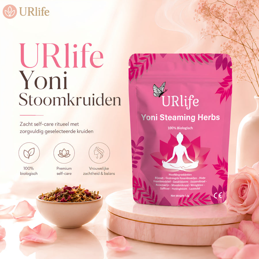 URlife Yoni Stoomkruiden – Yoni Steam Herbs voor Vaginale Stoom & Intieme Verzorging