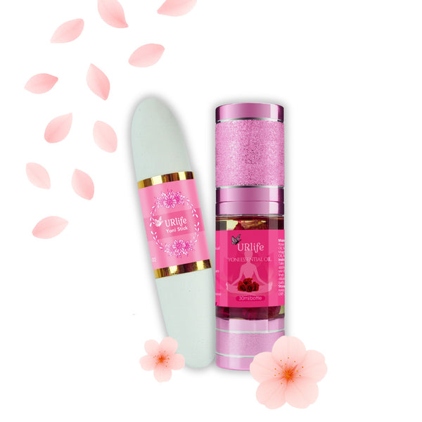 URlife® Yoni Stick & Yoni Olie Bundel – Intieme Verzorging Voor Vrouwen | Feminine Self-Care Set
