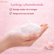 Afbeelding in Gallery-weergave laden, URlife® Feminine Foam Wash Perzik – Intieme Wasemulsie
