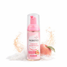 Afbeelding in Gallery-weergave laden, URlife® Feminine Foam Wash Perzik – Intieme Wasemulsie
