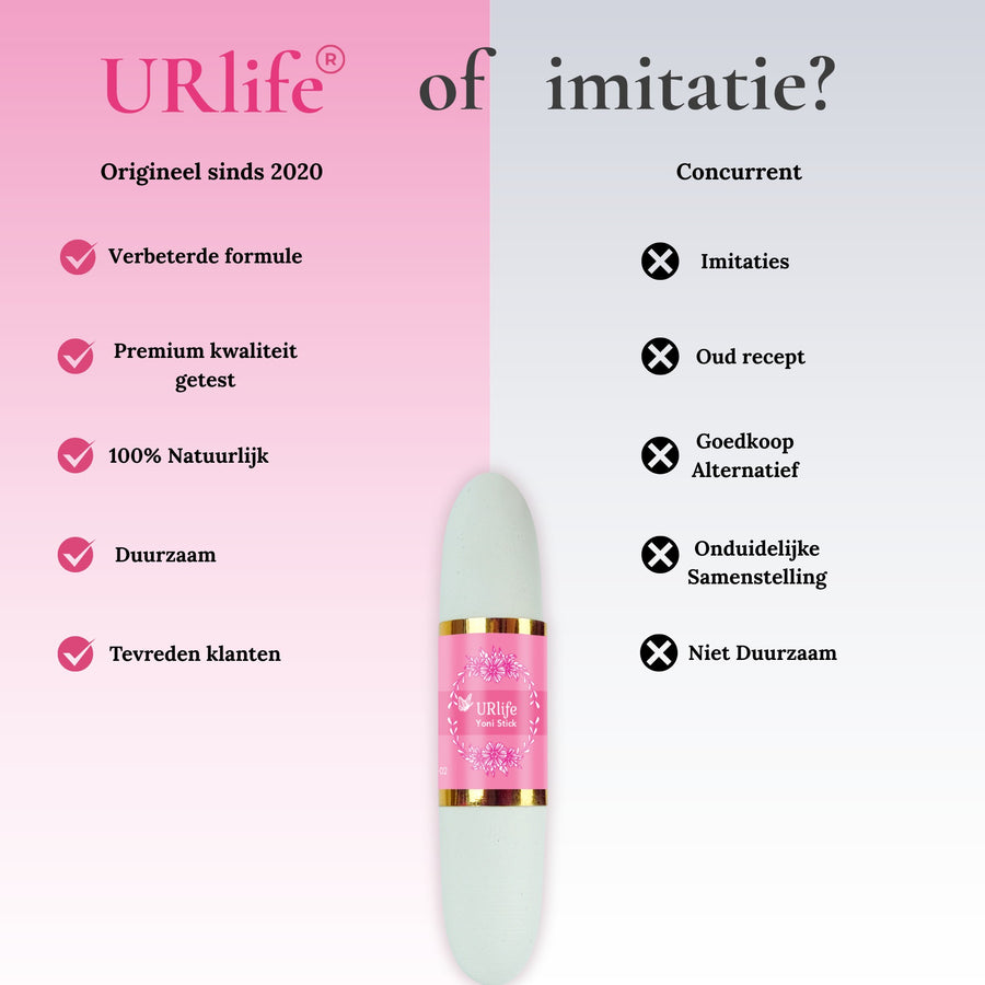 URlife Yoni Stick – Natuurlijke Intieme Verzorging & Fris Gevoel