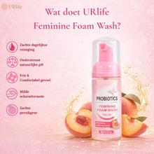 Afbeelding in Gallery-weergave laden, URlife® Feminine Foam Wash Perzik – Intieme Wasemulsie

