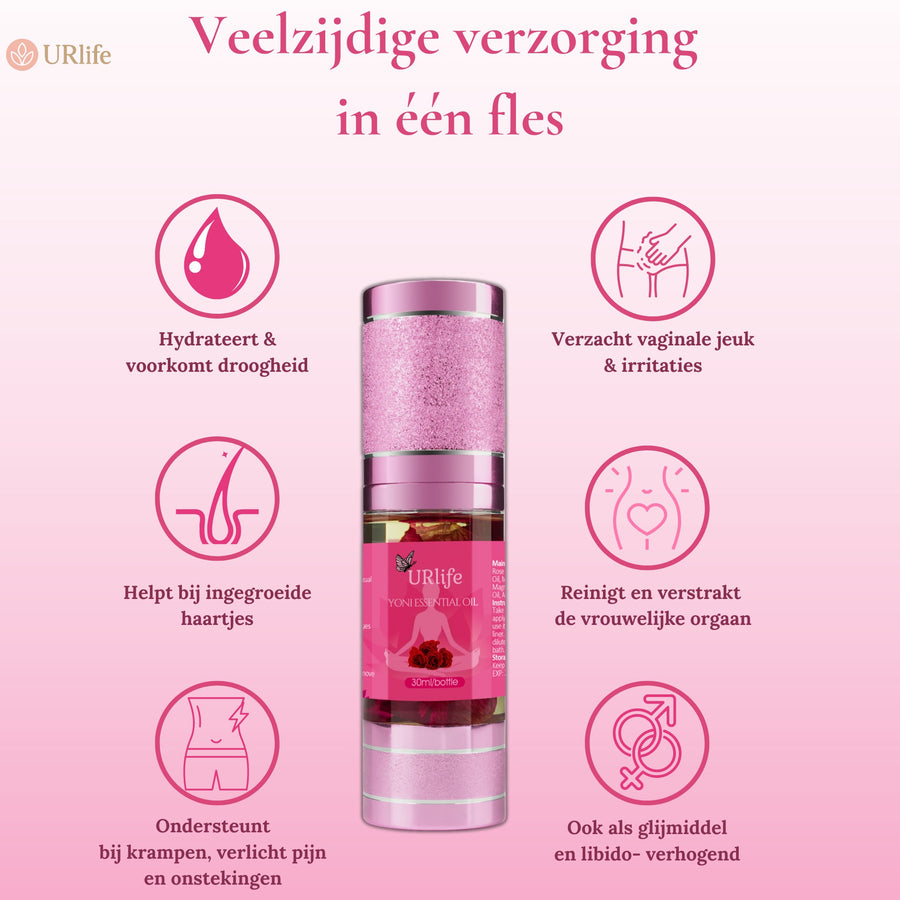 URlife Yoni Stick & Yoni Olie Bundel – Intieme Verzorging Voor Vrouwen | Feminine Self-Care Set