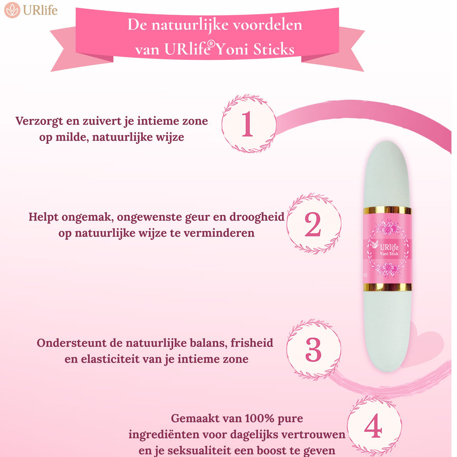 URlife Yoni Stick – Natuurlijke Intieme Verzorging & Fris Gevoel